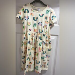 New Hanna Andersson Print Pocket Dress